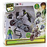 Набор BEN10 Байк с фигуркой 10см